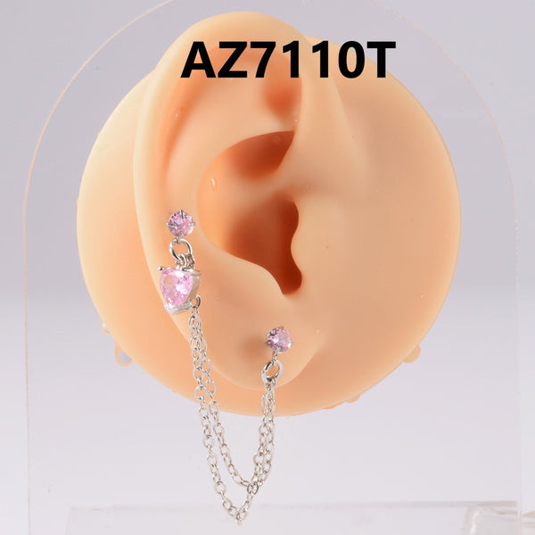 Chain Pendant Earrings
