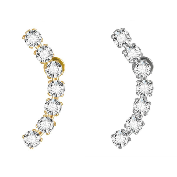Zircon Arc Ear Bone Piercing