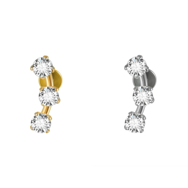 Zircon Arc Ear Bone Piercing