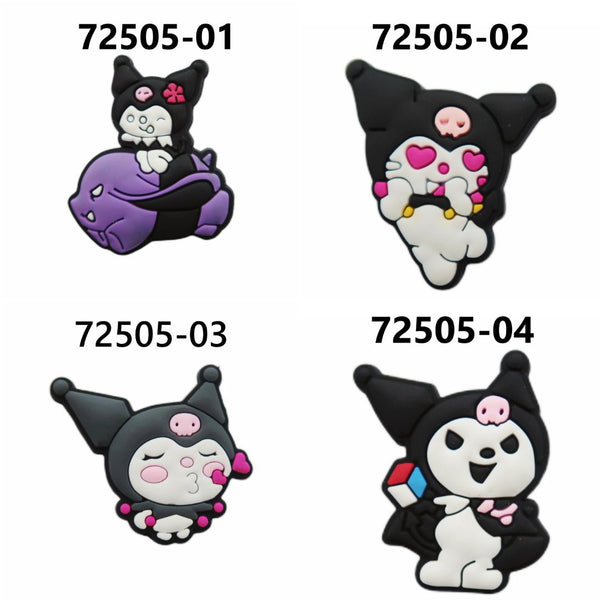 Kuromi Croc Charms (5 for $10.00)