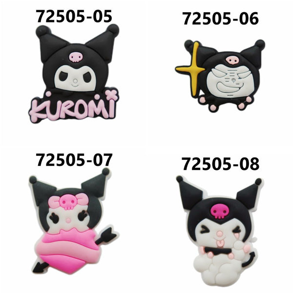 Kuromi Croc Charms (5 for $10.00)