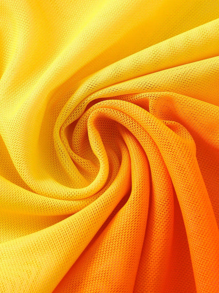 Gradient Color Beach Skirt