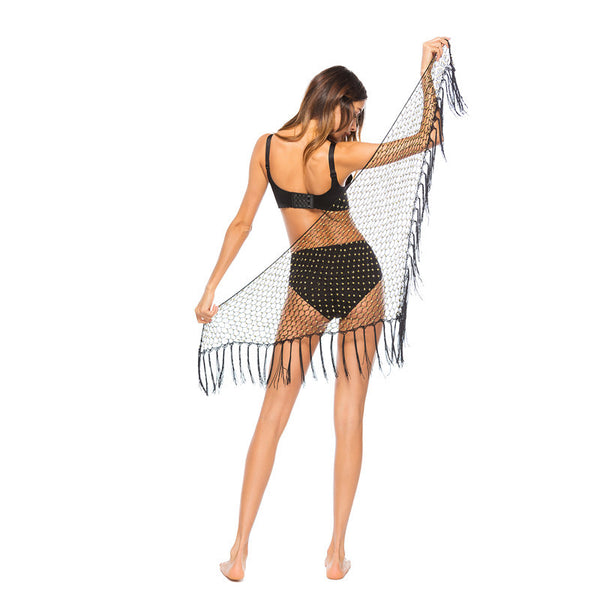 Hand Crocheted Beach Shawl