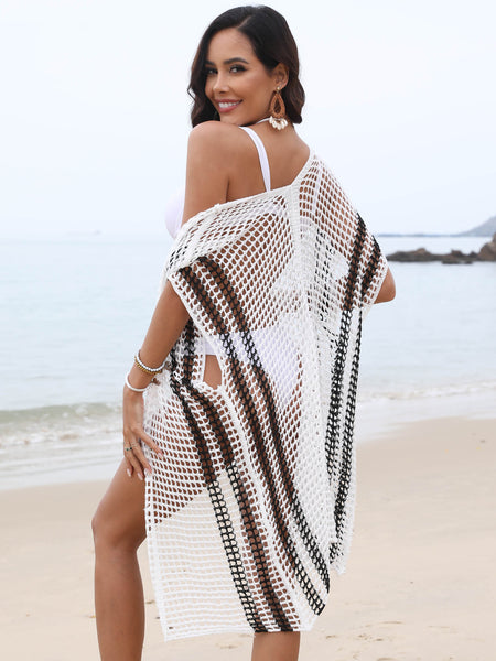 Long Crochet Cardigan Beach Shawl