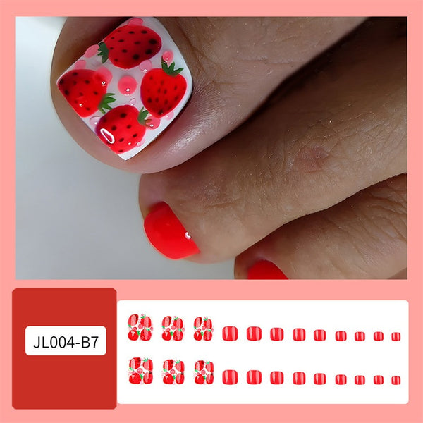 Press On Toe Nails J