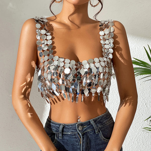 Sexy Sequined Camisole