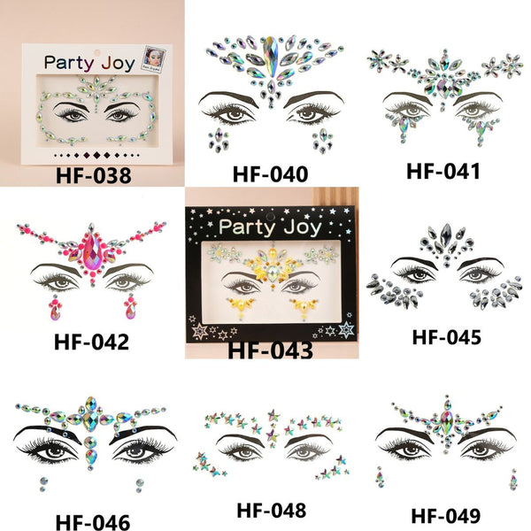 Diamond Face Stickers HF-0