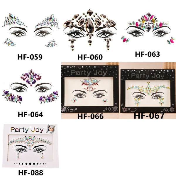 Diamond Face Stickers HF-0