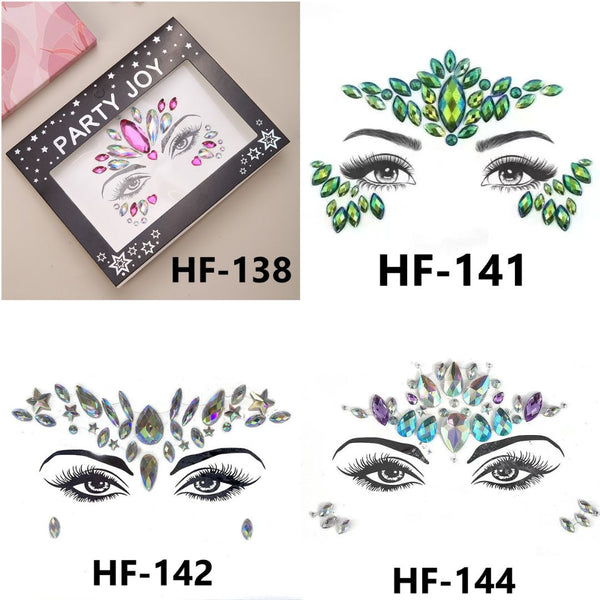 Diamond Face Stickers HF-1
