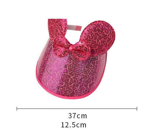 Children Sequined Sunvisor