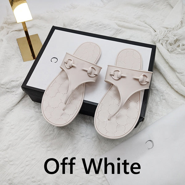 GG Thong Jelly Flip Flop