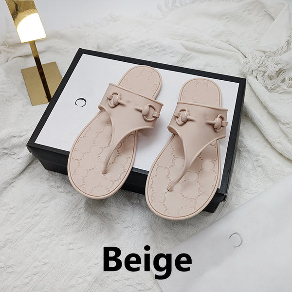 GG Thong Jelly Flip Flop