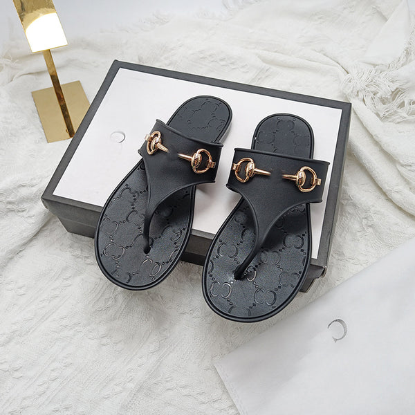 GG Thong Jelly Flip Flop