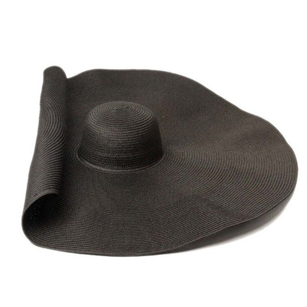 Foldable Big Brim Straw Hat