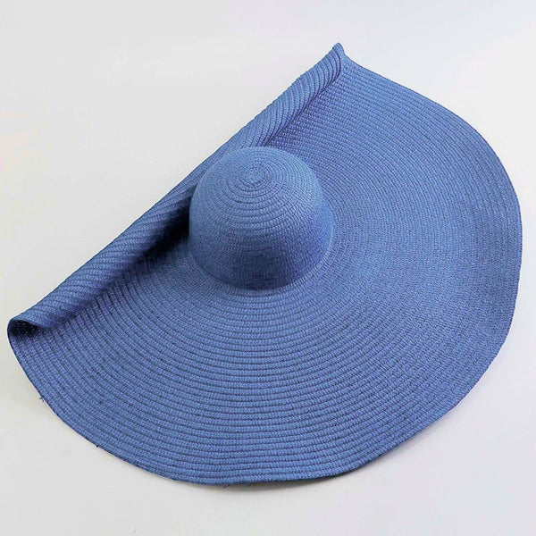 Foldable Big Brim Straw Hat