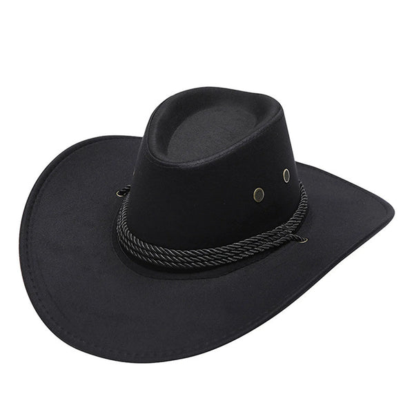 New Western Suede Cowboy Hat