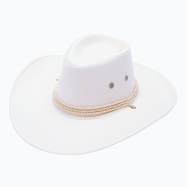 New Western Suede Cowboy Hat