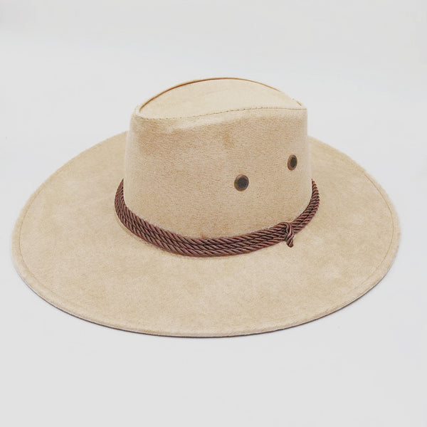 New Western Suede Cowboy Hat