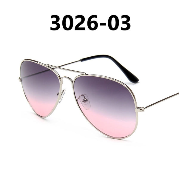 Gradient Color Aviator Sunglasses
