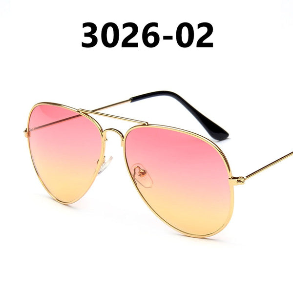 Gradient Color Aviator Sunglasses