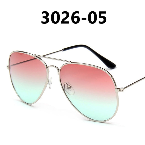 Gradient Color Aviator Sunglasses