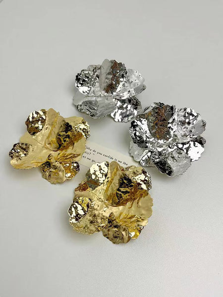 High End Retro Leaf Earrings