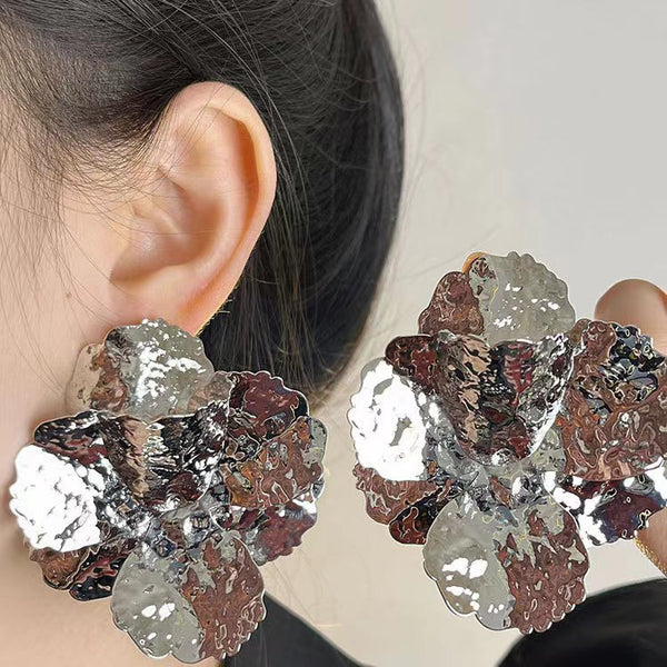 High End Retro Leaf Earrings