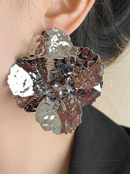 High End Retro Leaf Earrings