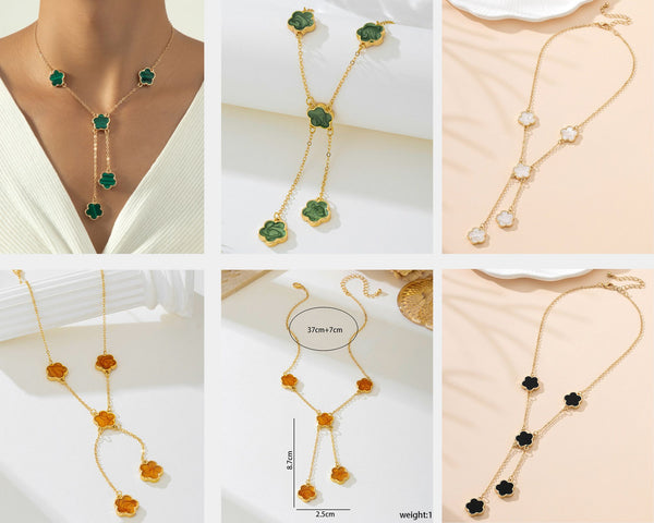 5 Leaf Clover Necklace