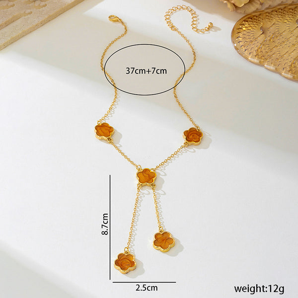 5 Leaf Clover Necklace