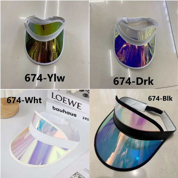 Holographic Clear Visors 674