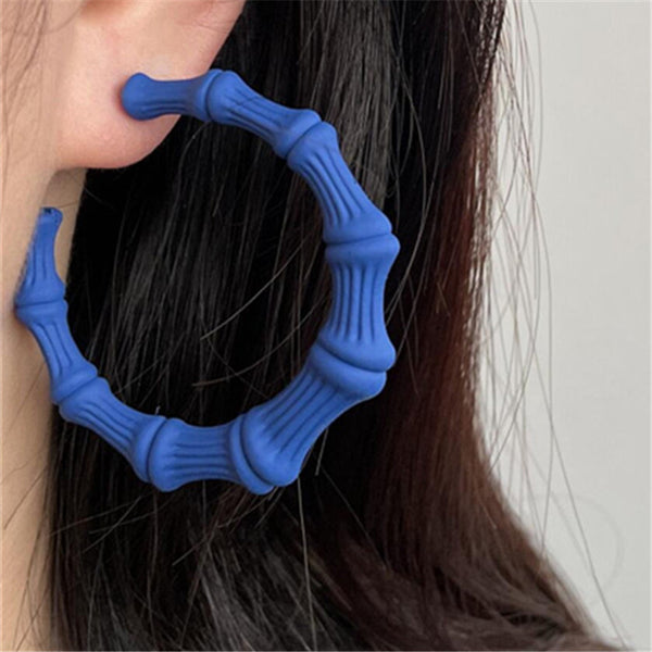 Colorful Large Bamboo Hoops