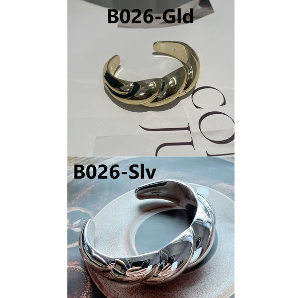 Heavy Wide Open Bracelets