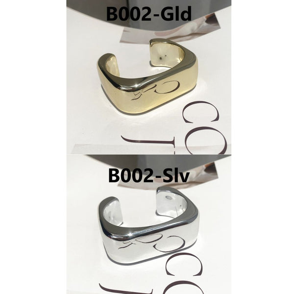 Heavy Wide Open Bracelets