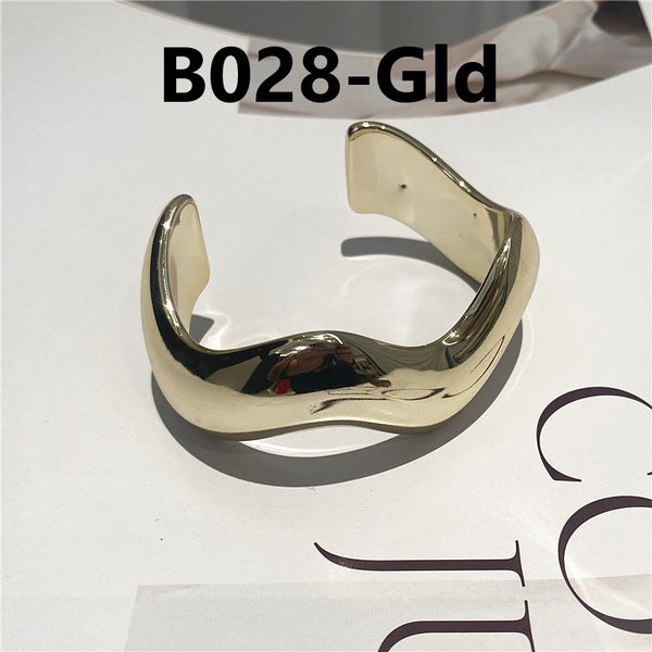 Heavy Wide Open Bracelets