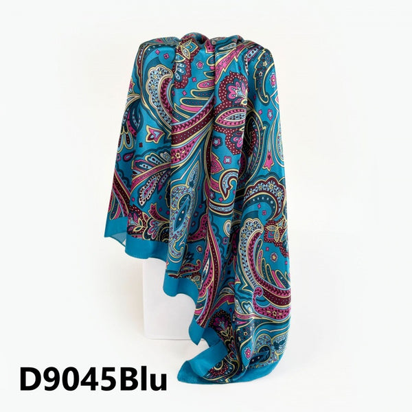 Patterned Satin Scarves (90X90cm) 45