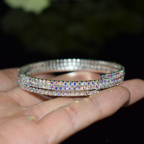 Steel Wire Elastic Diamonds 3 Rows