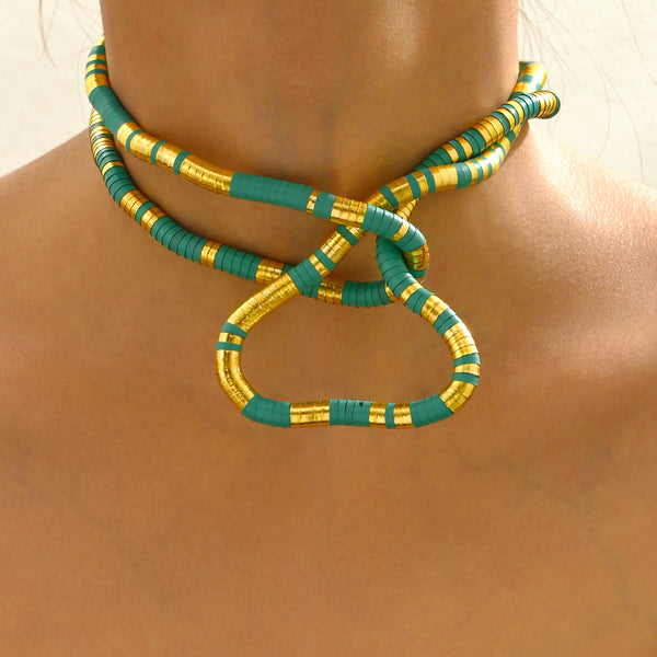 Snake Necklace Bendable Collar
