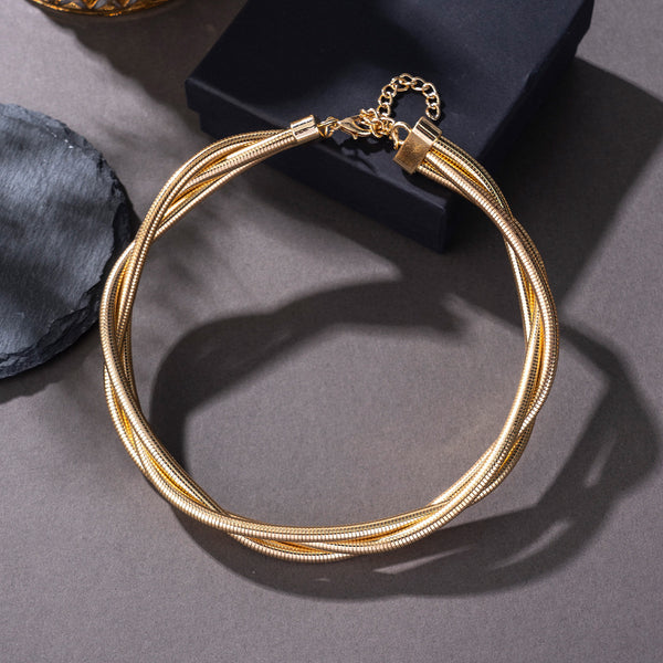 Wrapped Metal Neacklace