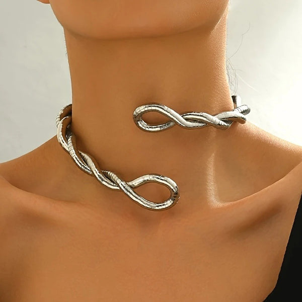 Snake Necklace Bendable Collar