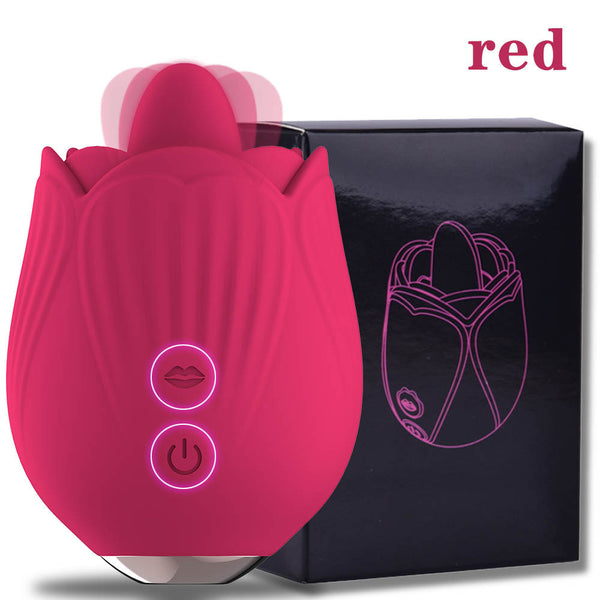 Rose Tongue 10 Frequency Vibrator