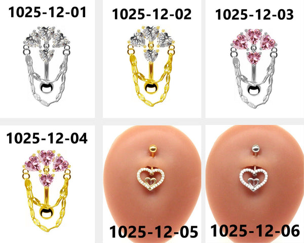 Luxury Navel Piercings