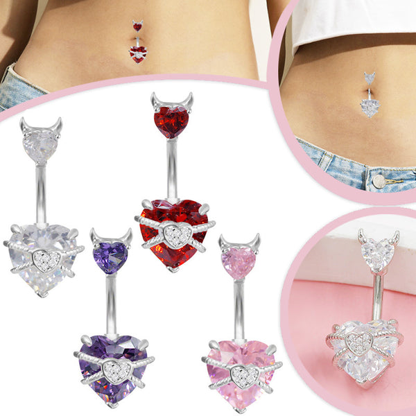 Heart Navel Piercing