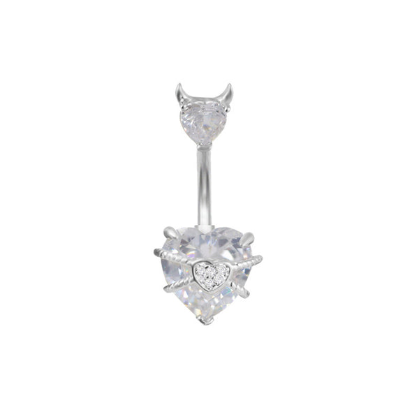 Heart Navel Piercing