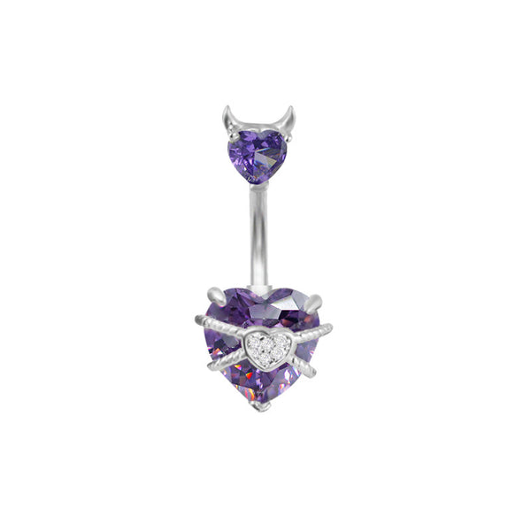 Heart Navel Piercing