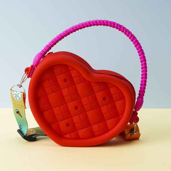 Love Themed Silicone Coin Purse