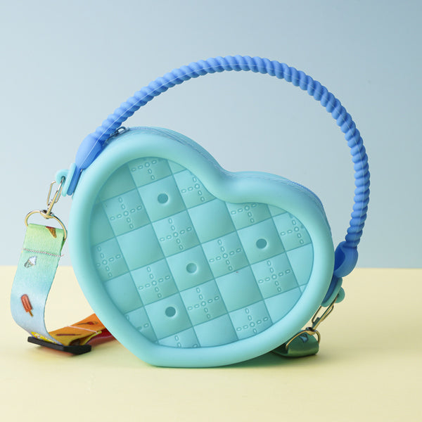 Love Themed Silicone Coin Purse