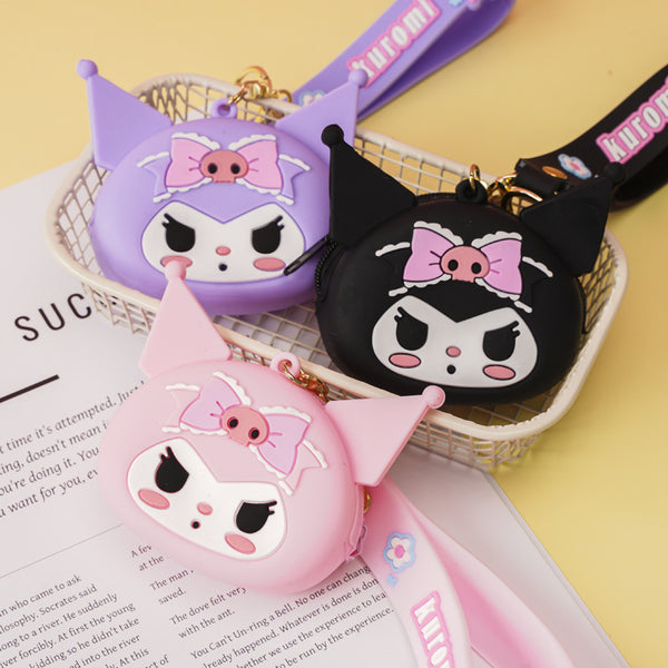 Kuromi Silicone Coin Purse