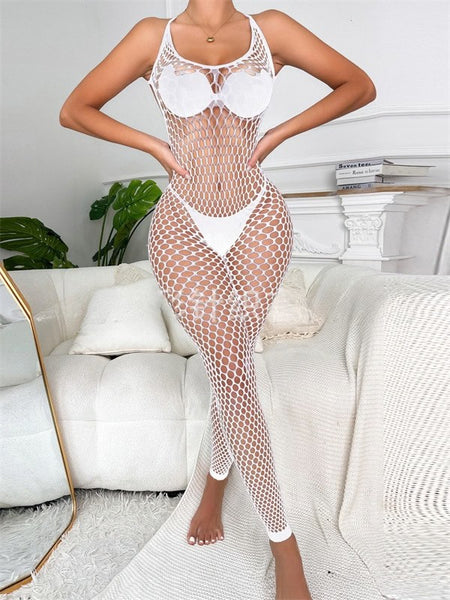 Sexy Mesh Hollowed Out Suit