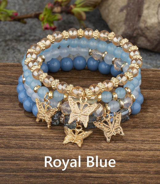 Butterfly Boho Beaded Bracelets